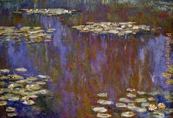 Water-Lilies 28 painting - Claude Monet Water-Lilies 28 art painting